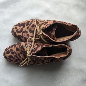 Leopard Booties